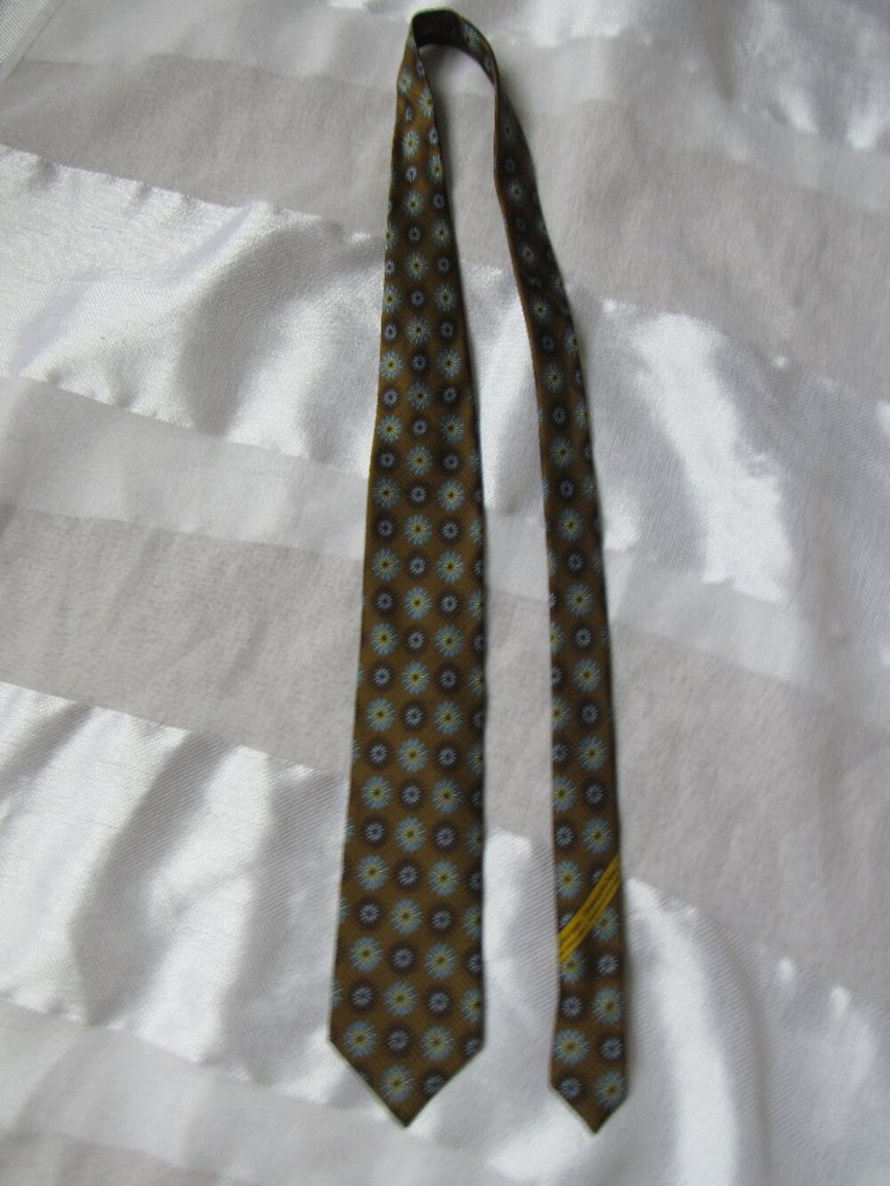 Ermenegildo Zegna Necktie Tie  100% Silk Made in Italy